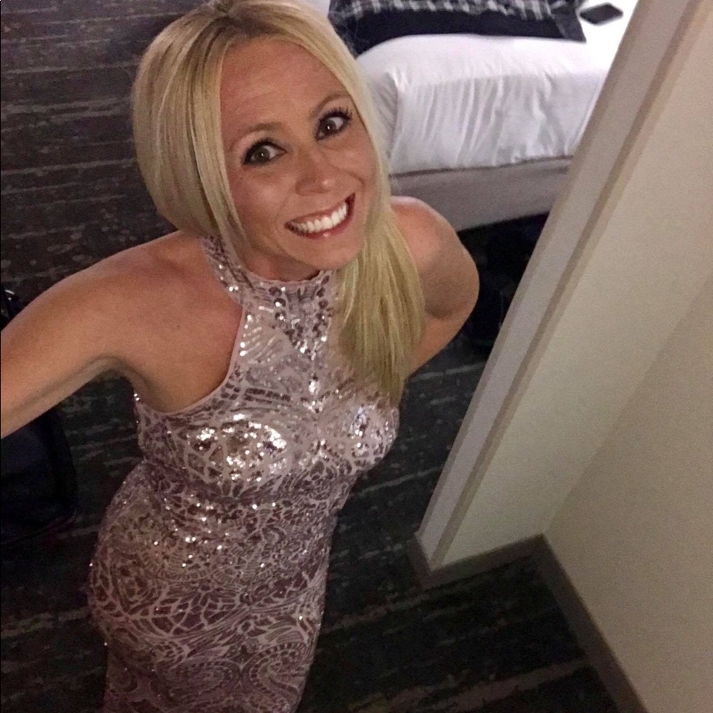 Floor length dress